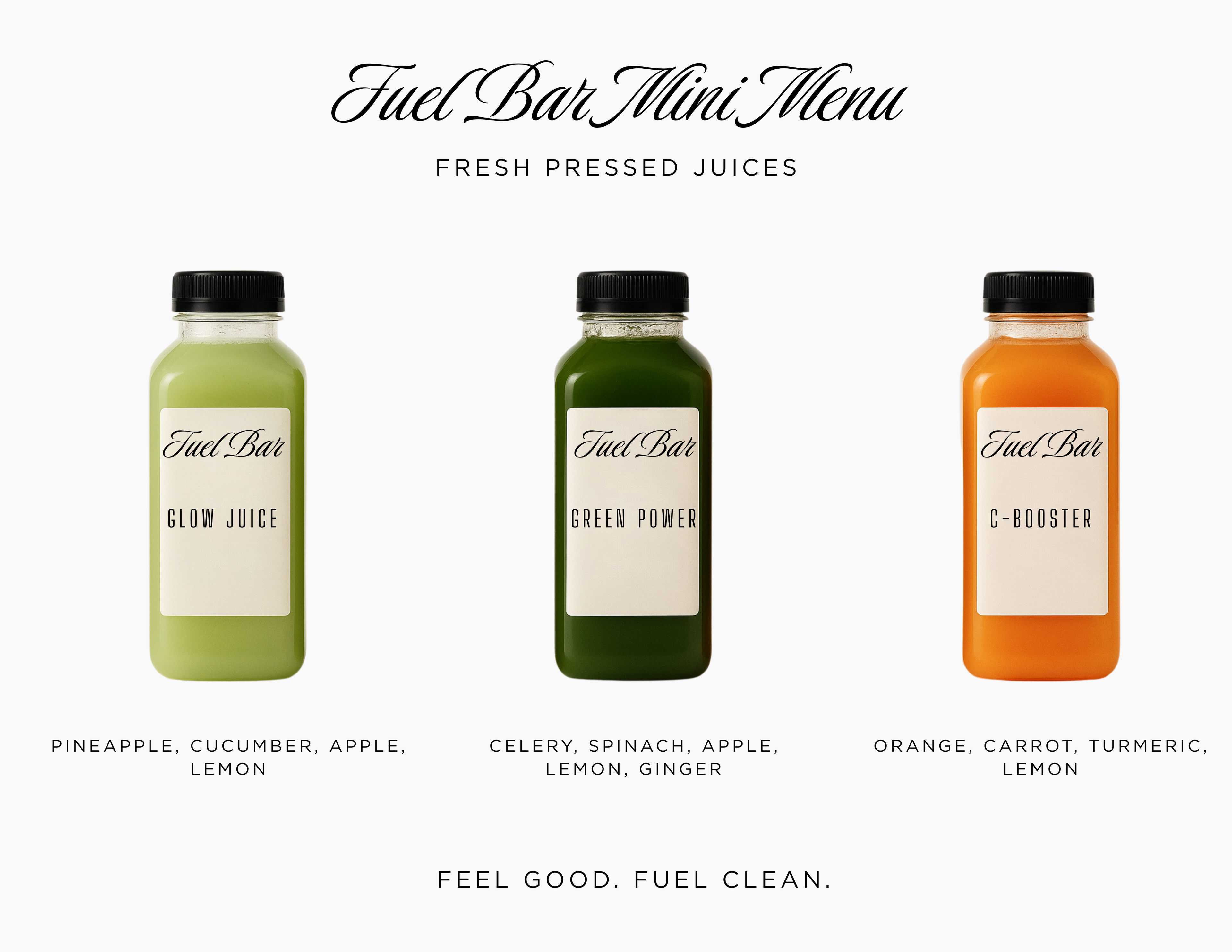 Fresh Pressed Juices